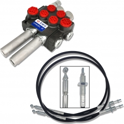 ROZDZIELACZ HYDRAULICZNY 2 SEK 40L NA LINKI 2x2m